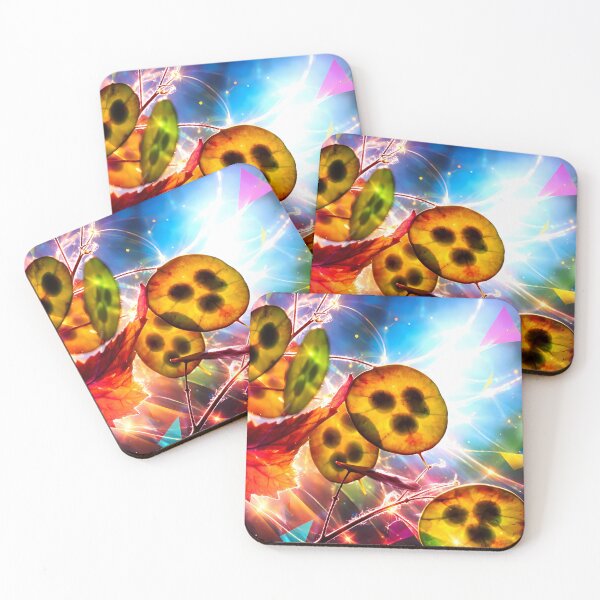 Item preview, Colorful Light and Leaf Shapes designed and sold by cuprum.