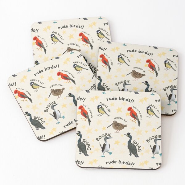 Item preview, Rude birds! designed and sold by SplodgeBlossom1.