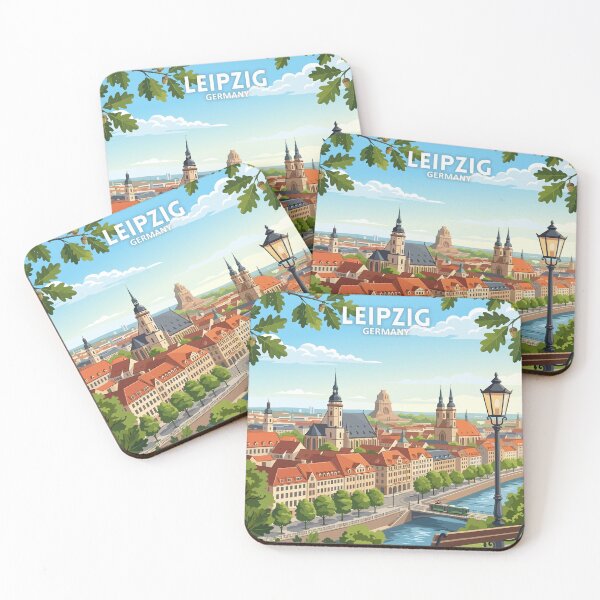 Item preview, Leipzig Germany - Travel art designed and sold by Marciolini.