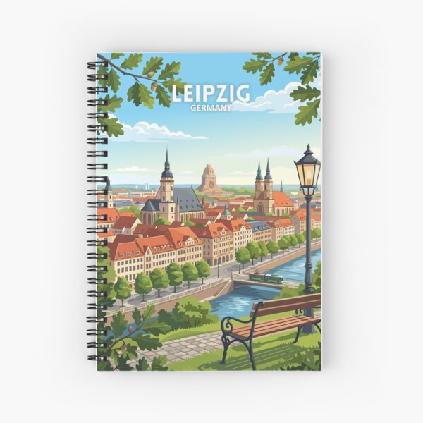 Item preview, Leipzig Germany - Travel art designed and sold by Marciolini.