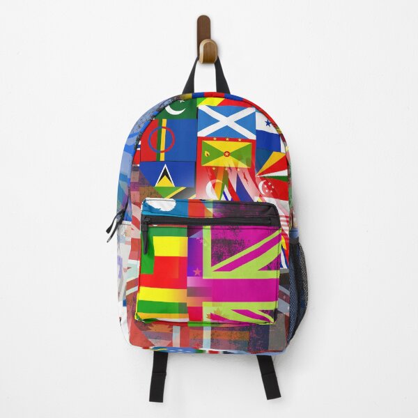 Item preview, World Flag Distressed Glitch Abstract Collage  designed and sold by Prawny.