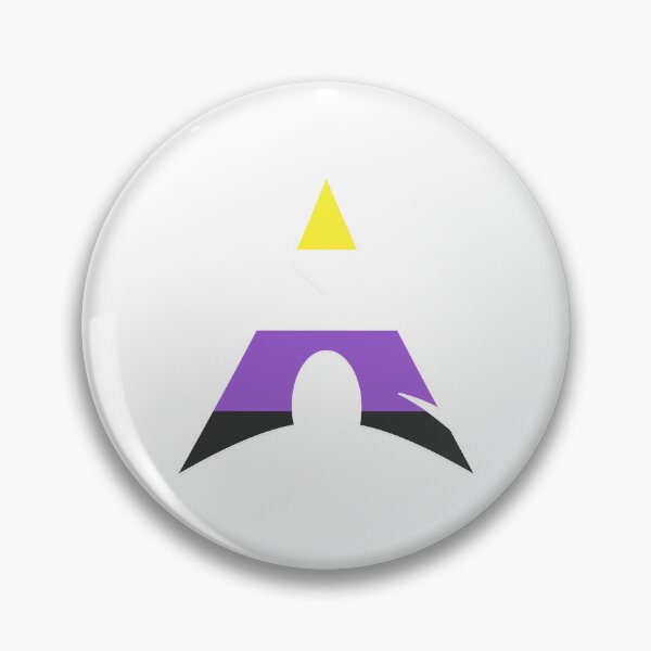 Item preview, Arch Linux Nonbinary Pride Sticker – LGBTQ Open Source Laptop Decal designed and sold by PenguinPowered.