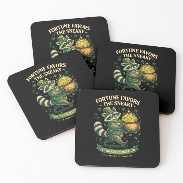 Item preview, Fortune favours the sneaky Irish whiskey  designed and sold by Rally Forge.