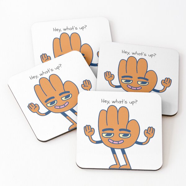Item preview, Funny Cartoon Character – Hey, What’s Up? designed and sold by SumeetCreativeArt.