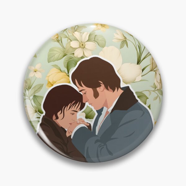 Item preview, Mr. Darcy and Elizabeth: Most Ardently Quote Art designed and sold by CocoLuneDesigns.
