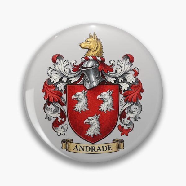 Item preview, The Andrade Family Coat of Arms designed and sold by BagTown Clans.