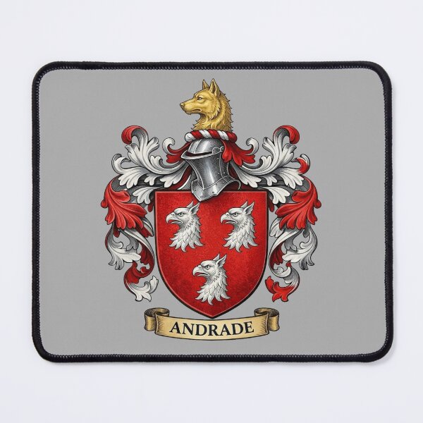 Item preview, The Andrade Family Coat of Arms designed and sold by BagTown Clans.