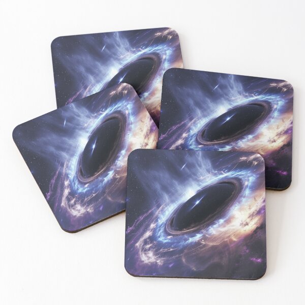 Item preview, Black Hole Creating A Powerful Accretion Disk  designed and sold by QuantumDrift.