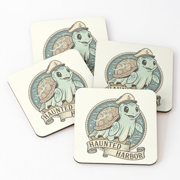Item preview, Vintage Haunted Harbor Sea Turtle Ghost designed and sold by dreephic22.