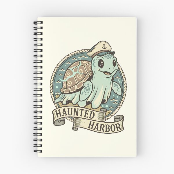 Item preview, Vintage Haunted Harbor Sea Turtle Ghost designed and sold by dreephic22.