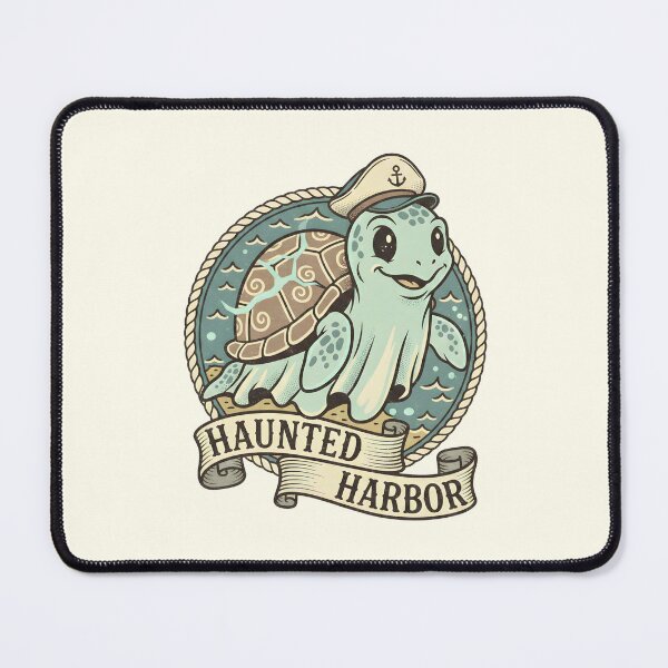 Item preview, Vintage Haunted Harbor Sea Turtle Ghost designed and sold by dreephic22.