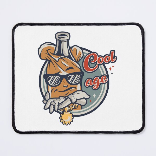 Item preview, Cool Age Vintage Cartoon T-Shirt | Retro Funny Character Graphic Tee designed and sold by Valisdesign.