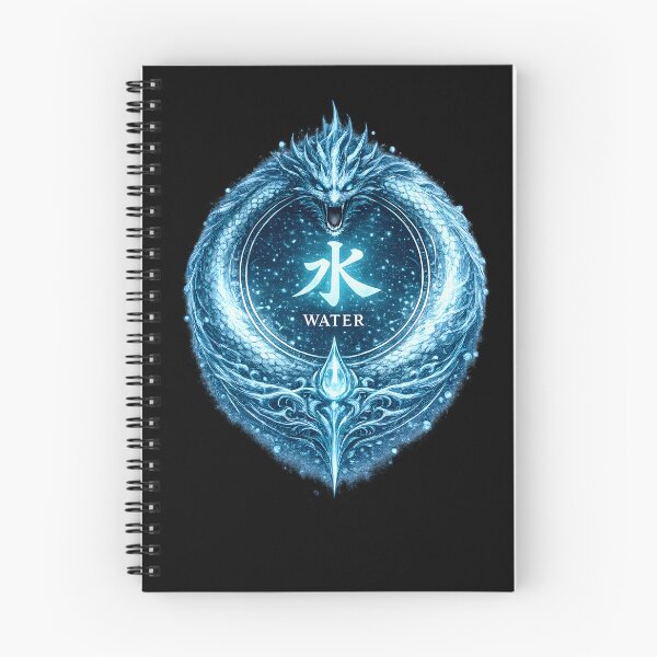 Item preview, Chinese Water Symbol Dragon Element Emblem designed and sold by ChineseMystical.