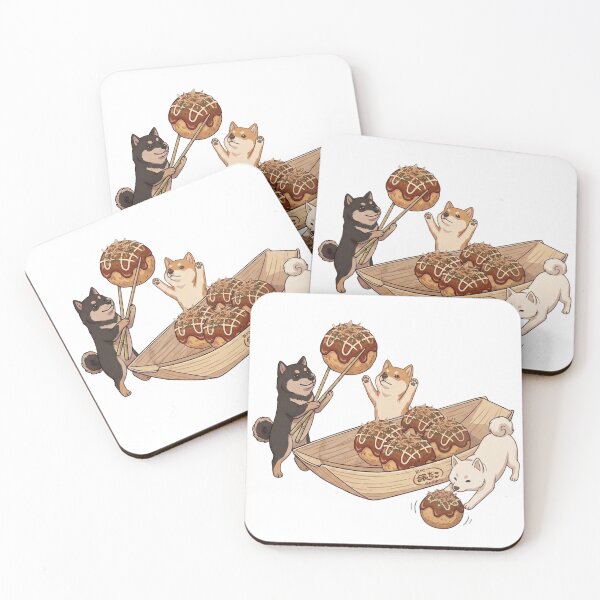 Item preview, Shiba Inu Takoyaki Street Snack designed and sold by ShibaSmileClub.