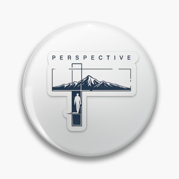 Item preview, Perspective Mountain Minimalist Design – Motivational Adventure Graphic designed and sold by Hustlewear0001.