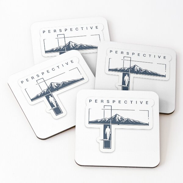 Item preview, Perspective Mountain Minimalist Design – Motivational Adventure Graphic designed and sold by Hustlewear0001.