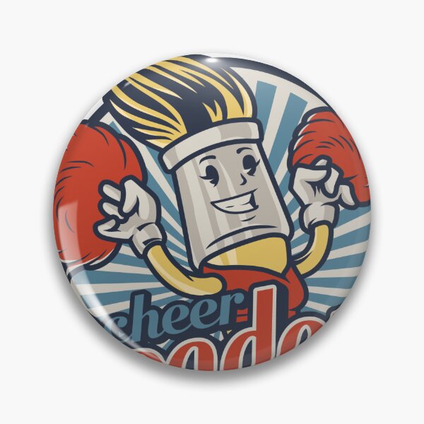 Item preview, Vintage Cheerleader Cartoon T-Shirt | Retro Cheer Team Graphic Tee designed and sold by Valisdesign.