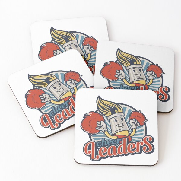 Item preview, Vintage Cheerleader Cartoon T-Shirt | Retro Cheer Team Graphic Tee designed and sold by Valisdesign.