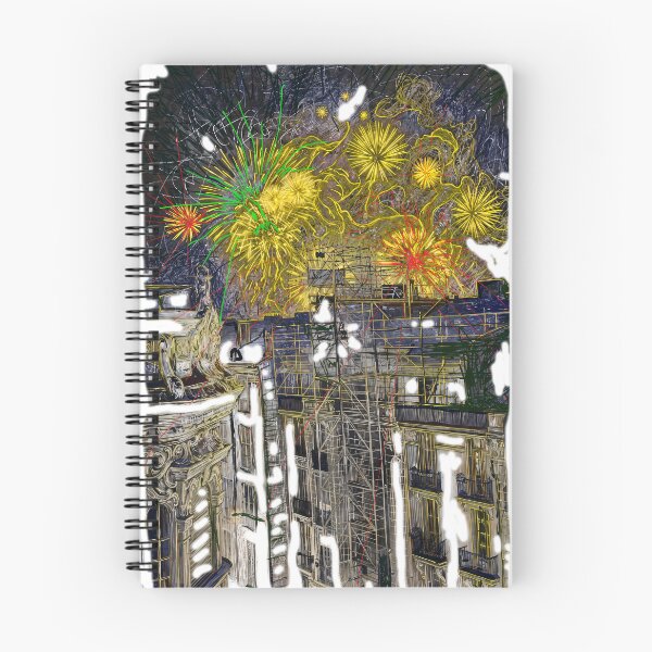Item preview, Fireworks in Nice version 2 designed and sold by feldenstein.