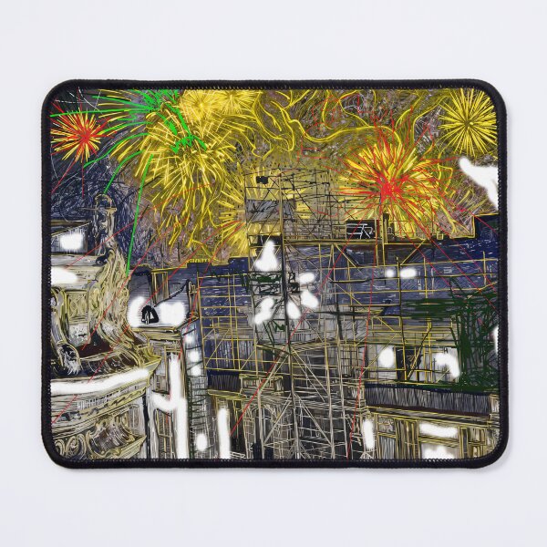Item preview, Fireworks in Nice version 2 designed and sold by feldenstein.