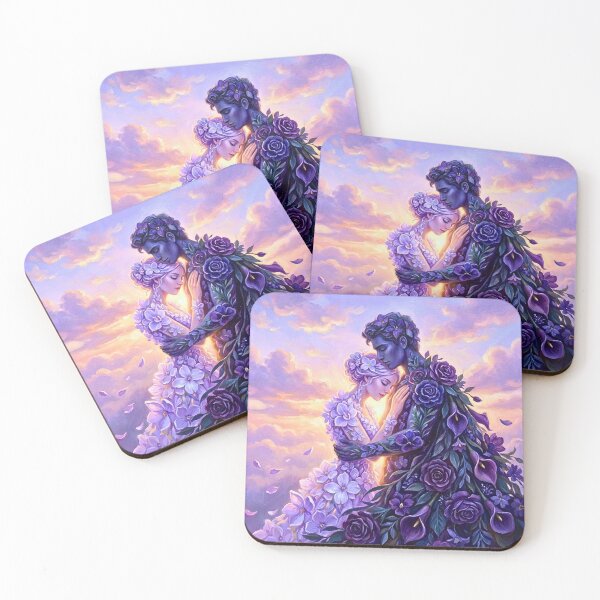 Item preview, Tenderness: Floral Harmony in Violet and Lilac designed and sold by med-lavender-ee.