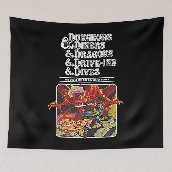 Item preview,  Dungeons  Diners  Dragons  Drive-Ins  Dives  designed and sold by thymowalravens.