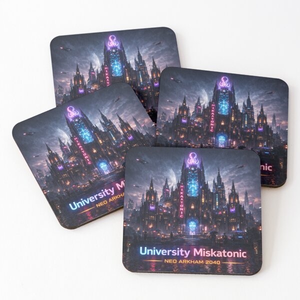 Item preview, Miskatonic University - Cyberpunk - Neo Arkham 2040 designed and sold by Beaurozier.