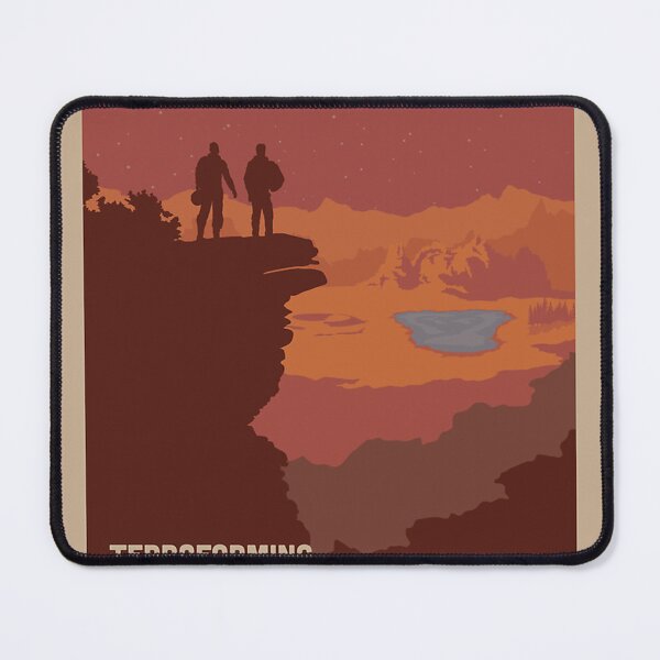 Item preview, Terraforming Mars Board Game - Minimalist Travel Poster Style - Gaming Art - Board Games designed and sold by thymowalravens.