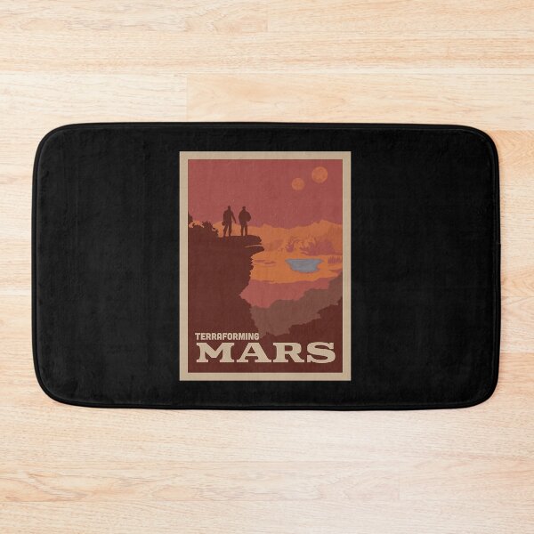 Item preview, Terraforming Mars Board Game - Minimalist Travel Poster Style - Gaming Art - Board Games designed and sold by thymowalravens.