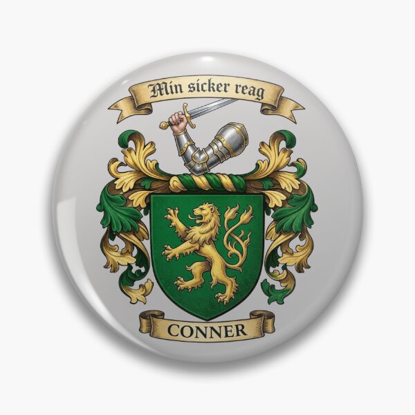 Item preview, The Conner Family Coat of Arms designed and sold by BagTown Clans.