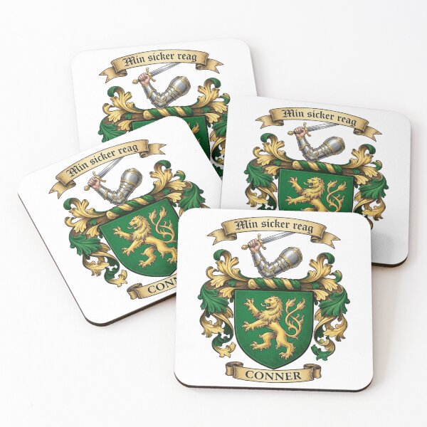 Item preview, The Conner Family Coat of Arms designed and sold by BagTown Clans.