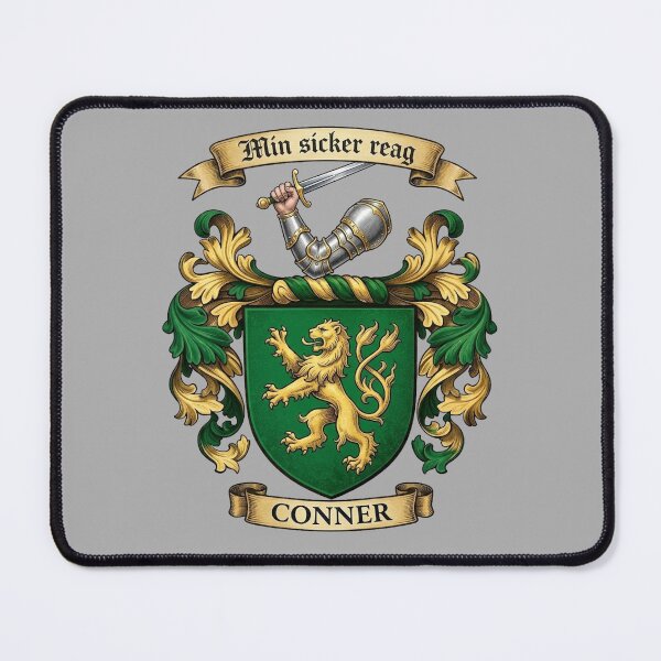 Item preview, The Conner Family Coat of Arms designed and sold by BagTown Clans.