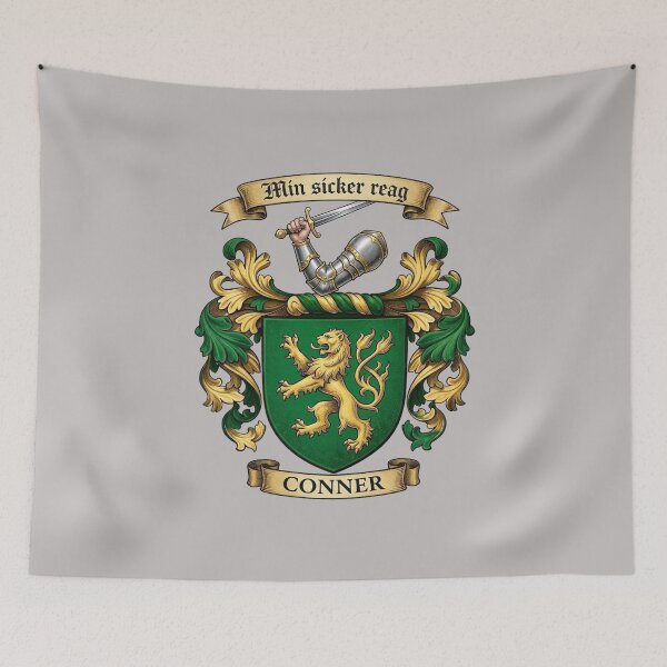 Item preview, The Conner Family Coat of Arms designed and sold by BagTown Clans.
