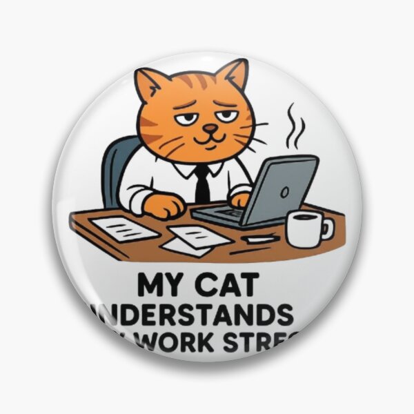 Item preview, My Cat Understands My Work Stress designed and sold by Azhastor.