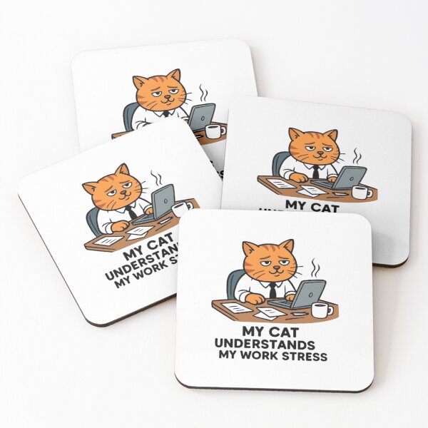Item preview, My Cat Understands My Work Stress designed and sold by Azhastor.