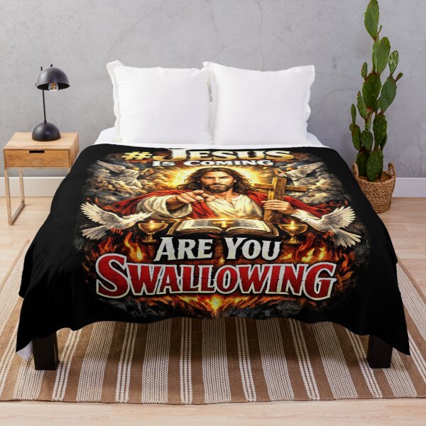 Item preview, jesus is coming are you swallowing designed and sold by Obinne.