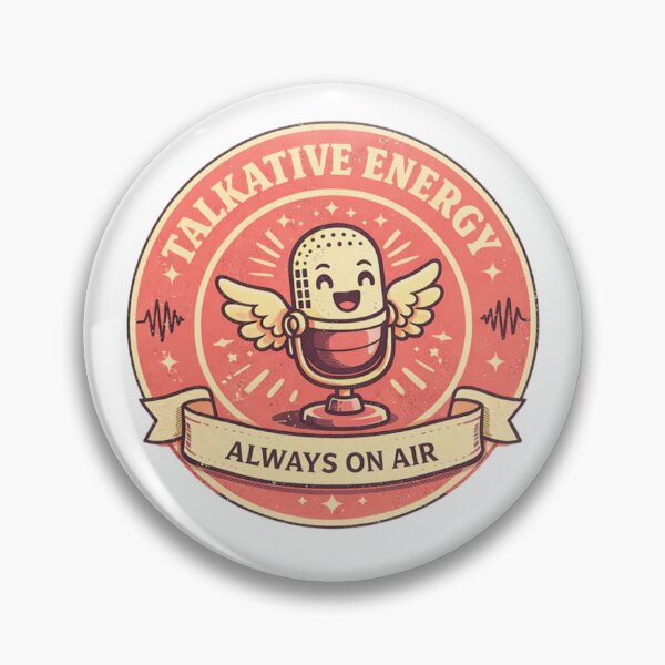 Item preview, Talkative energy yapper  designed and sold by Rally Forge.