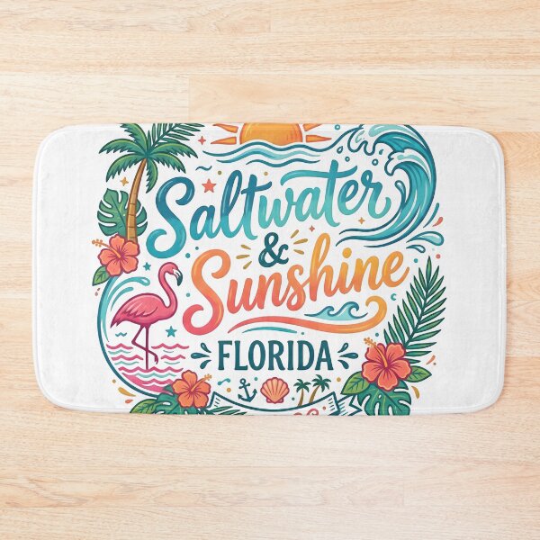 Item preview, florida beach, beach decor, florida lifestyle, saltwater, sunshine designed and sold by TrueArtVibes.