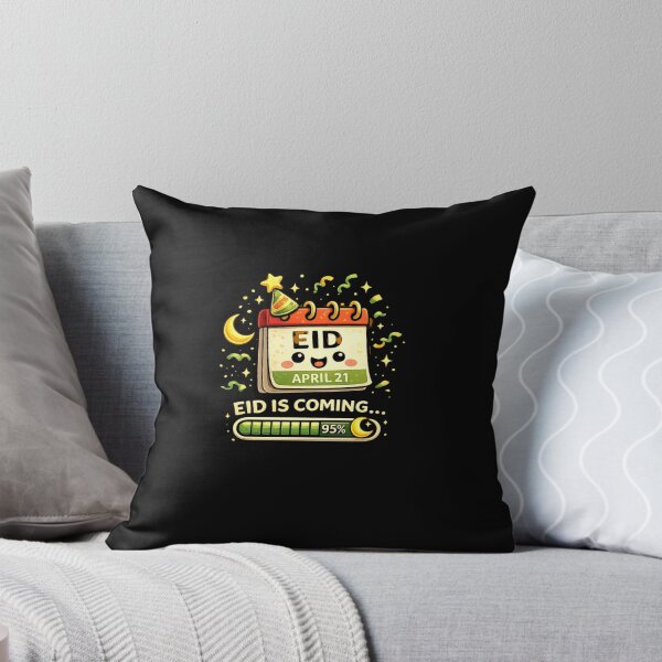 Item preview, Eid Is Coming Calendar Countdown Moon Muslim Celebration Design designed and sold by bilal sibgui.