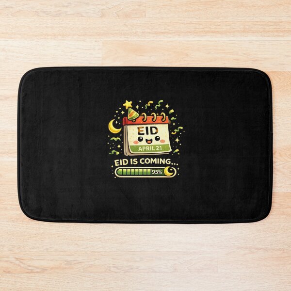 Item preview, Eid Is Coming Calendar Countdown Moon Muslim Celebration Design designed and sold by bilal sibgui.
