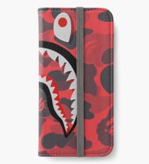 Vinilo o funda para iPhone Tiburón rojo de Bape