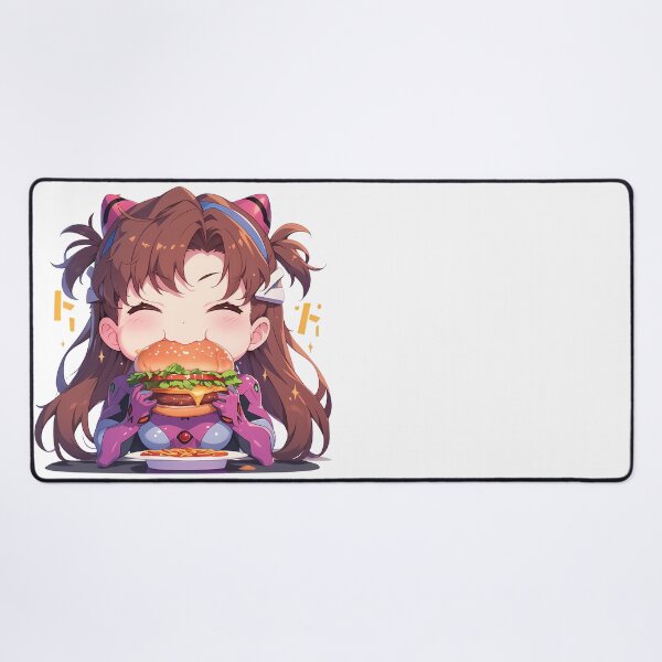 Item preview, Makinami Mari Evangelion Chibi Burger Fun designed and sold by earlobejerk.