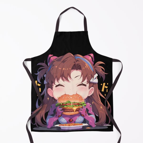 Item preview, Makinami Mari Evangelion Chibi Burger Fun designed and sold by earlobejerk.