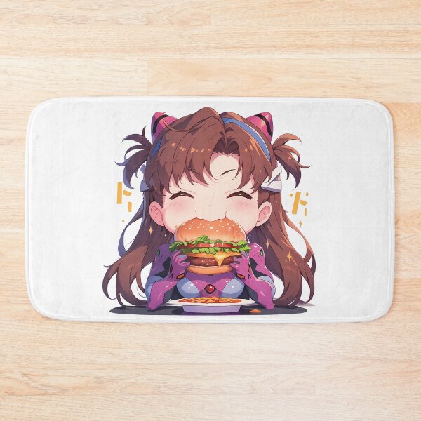 Item preview, Makinami Mari Evangelion Chibi Burger Fun designed and sold by earlobejerk.
