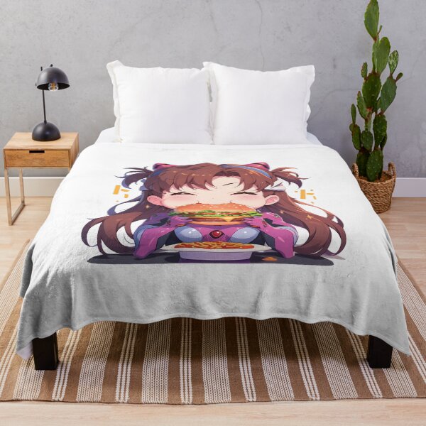 Item preview, Makinami Mari Evangelion Chibi Burger Fun designed and sold by earlobejerk.