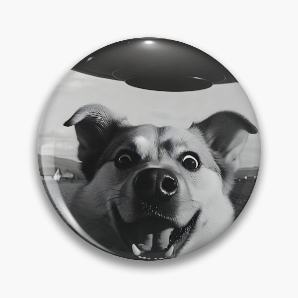 Item preview, Funny Adopted Dog Selfie with Alien UFO Cute Puppy Adoption Lover designed and sold by Jokerstyle.