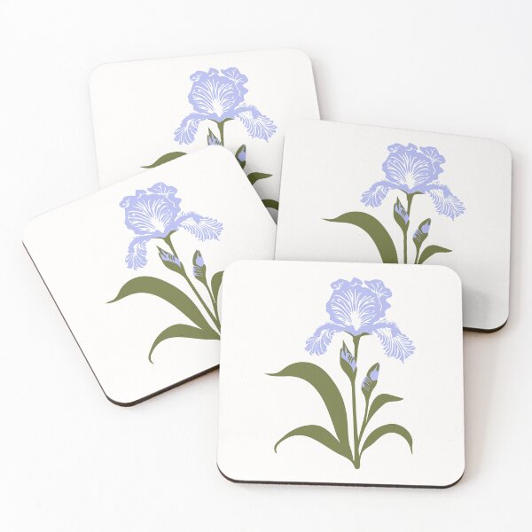 Item preview, Blue Iris Botanical Spring Illustration designed and sold by Claudia S. Design.