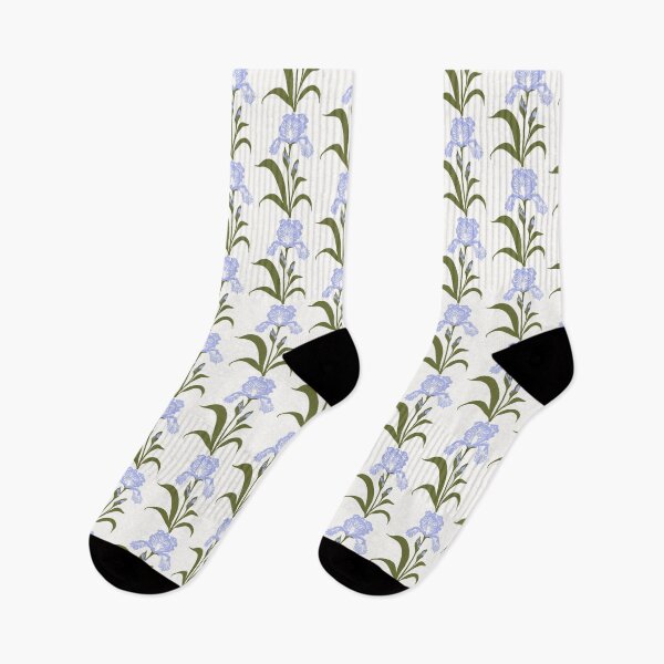 Item preview, Blue Iris Botanical Spring Illustration designed and sold by Claudia S. Design.