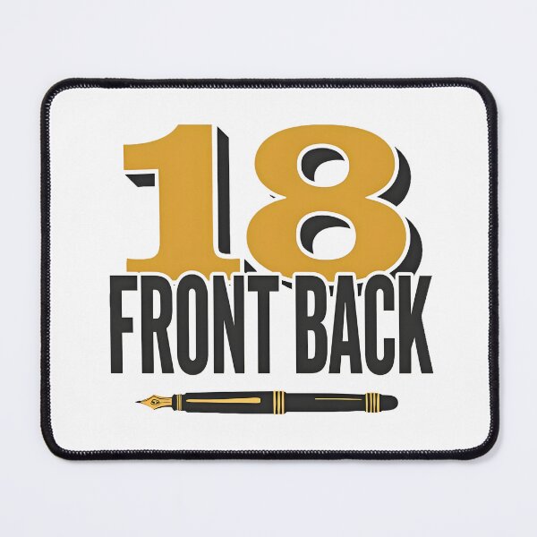 Item preview, 18 Pages Front Back – FRIENDS Inspired Rachel Quote | Funny Pop Culture Typography Design designed and sold by Nene's design.