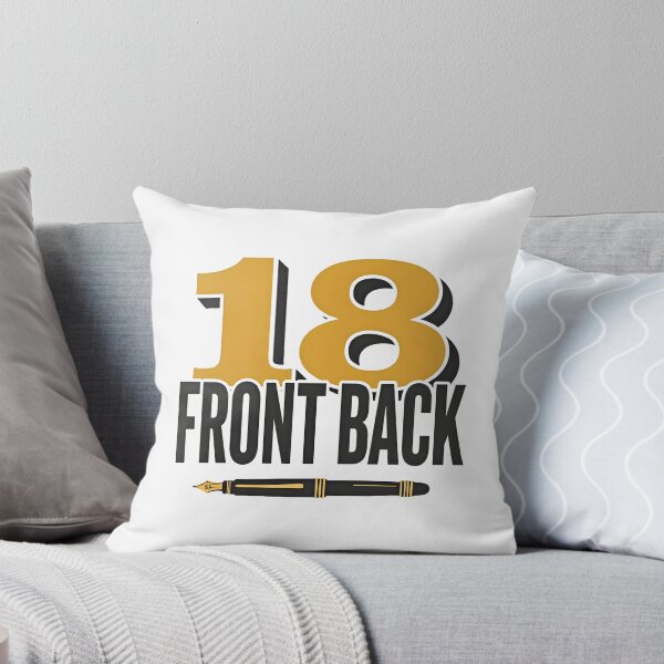 Artikelvorschau, 18 Seiten (Vorder- und Rückseite) – FRIENDS-inspiriertes Rachel-Zitat | Witziges Typografie-Design aus der Popkultur entworfen und verkauft von Nene's design.